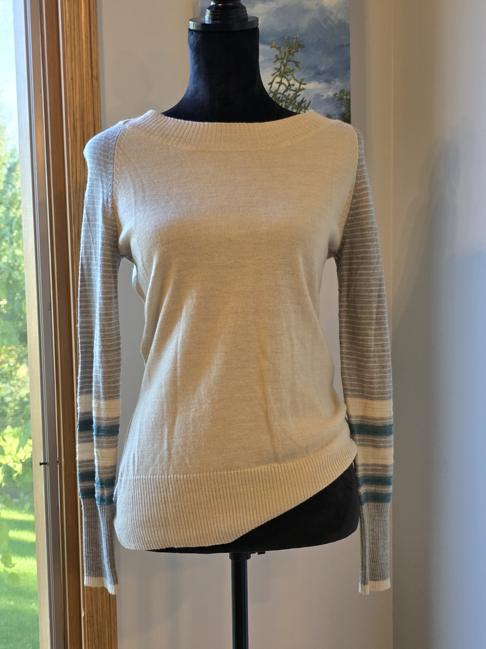 Smartwool Women's Colorblock Pullover Sweater. Women's Size Medium